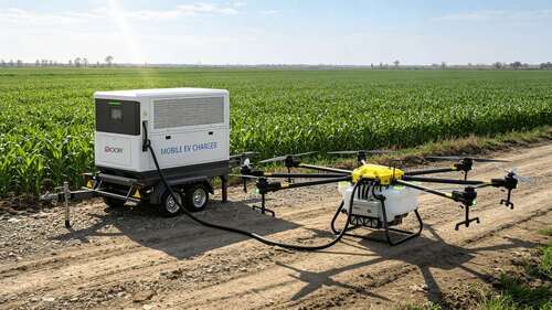 नवीनतम कंपनी ब्लॉग के बारे में Powering Industrial Drones at Construction Sites, Mines and Remote Work Zones