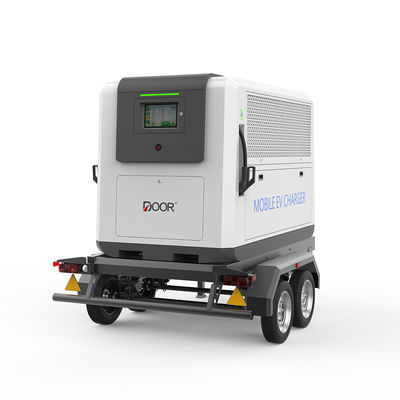 100KW मोबाइल ईवी चार्जिंग स्टेशन 250A ट्रकों वैन के लिए पोर्टेबल आपातकालीन ईवी चार्जर