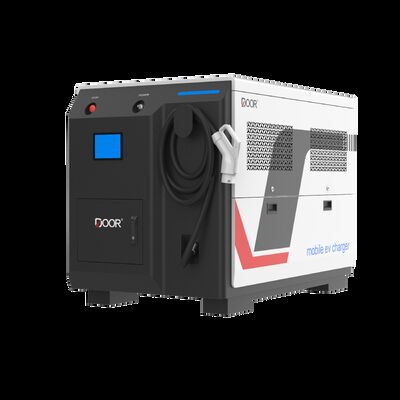 100KW मोबाइल ईवी चार्जिंग स्टेशन 170A ट्रकों वैन के लिए पोर्टेबल आपातकालीन ईवी चार्जर