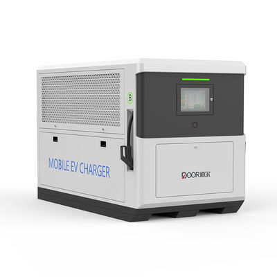 100KW मोबाइल ईवी चार्जिंग स्टेशन 250A ट्रकों वैन के लिए पोर्टेबल आपातकालीन ईवी चार्जर